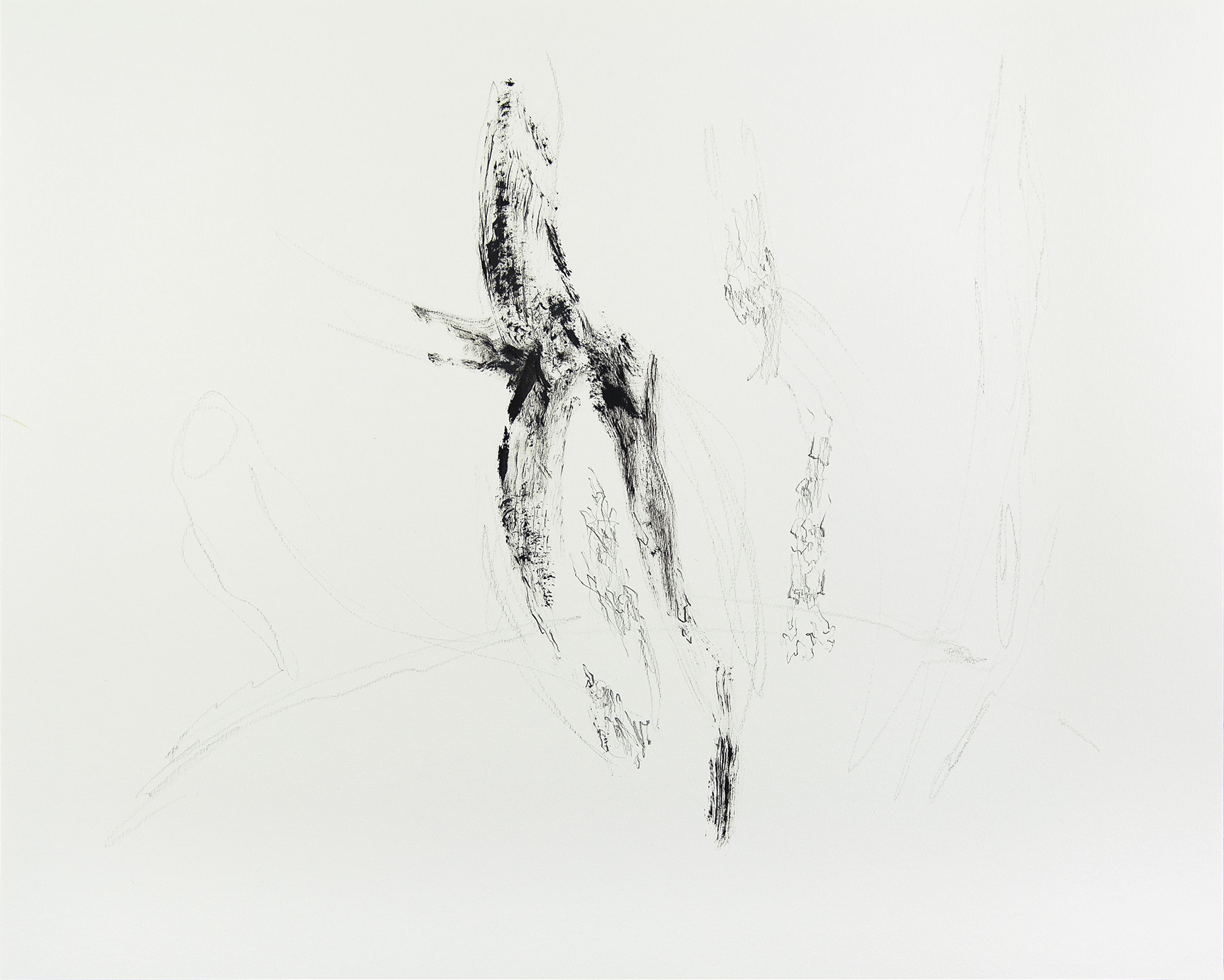 Zeichnung: Bewohner des Waldes (Blatt III), 2016
